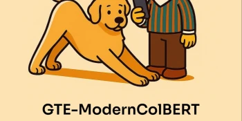 LightOn dévoile GTE-ModernColBERT : une innovation dans le domaine de la quête d\'informations optimisée, rendue possible par l\'utilisation de modèles à vecteurs multiples.