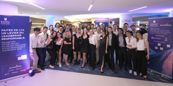 L\'ESSEC a rendu publics les noms des gagnants de la toute première édition du Grand Prix IA pour un Leadership Responsable.