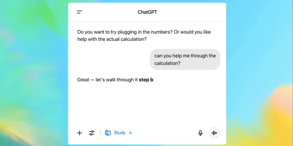 Mode Étude : OpenAI intègre à ChatGPT une fonctionnalité d\'aide à l\'apprentissage.