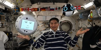 Vol ICHIBAN : la collaboration robotique s\'envole vers la Station Spatiale Internationale.
